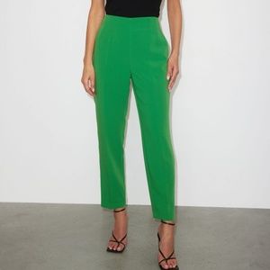 Zara Kelly Green Straight Leg Trouser